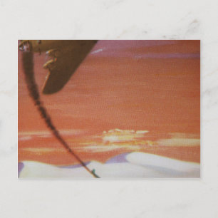 Vliegtuig Post Card Briefkaart