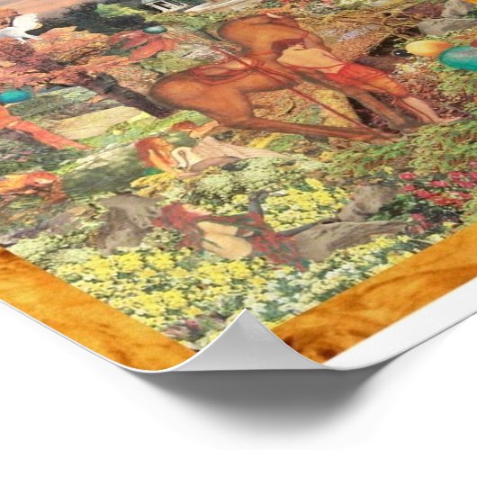 VLIEGTUIG POSTER (Hoek)