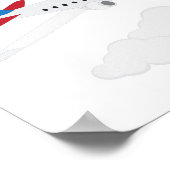 Vliegtuig Poster (Hoek)