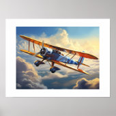  vliegtuig poster (Voorkant)