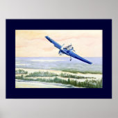  Vliegtuig Poster (Voorkant)