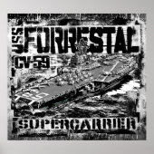 Vliegtuig Poster Forrestal Poster (Voorkant)