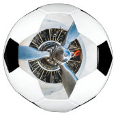 Vliegtuig propeller voetbal (Gedraaid)