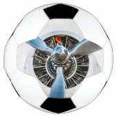 Vliegtuig propeller voetbal (Voorkant)