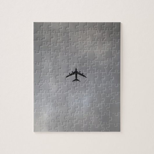 Vliegtuig puzzel legpuzzel (Verticaal)