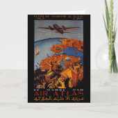  Vliegtuig - Reisgeschenken en groeten Kaart (Voorkant)