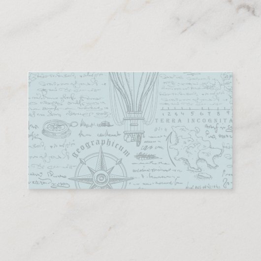  Vliegtuig Reizen Baby shower Luier Raffle Informatiekaartje (Achterkant)