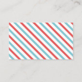 Vliegtuig Reizen Luier Raffle Ticket Baby shower Informatiekaartje (Achterkant)