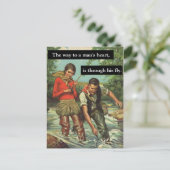 Vliegtuig -ro-Afbeelding met Funny Gezegde Briefkaart (Staand voorkant)