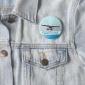 Vliegtuig Ronde Button 5,7 Cm (In situ)