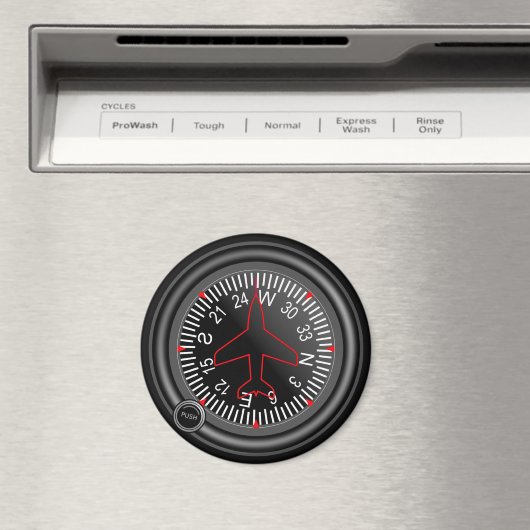 Vliegtuig Rubriekindicator Magneet (Insitu (Vaatwasser))