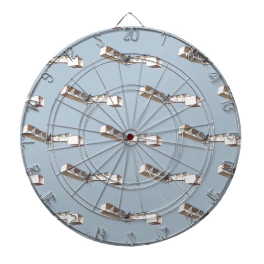 vliegtuig Santos-Dumont 14-Bis Dartbord (Voorkant)