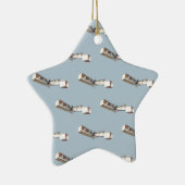 vliegtuig Santos-Dumont 14-Bis Keramisch Ornament (Rechts)