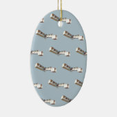 vliegtuig Santos-Dumont 14-Bis Keramisch Ornament (Rechts)