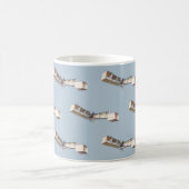 vliegtuig Santos-Dumont 14-Bis Koffiemok (Center)