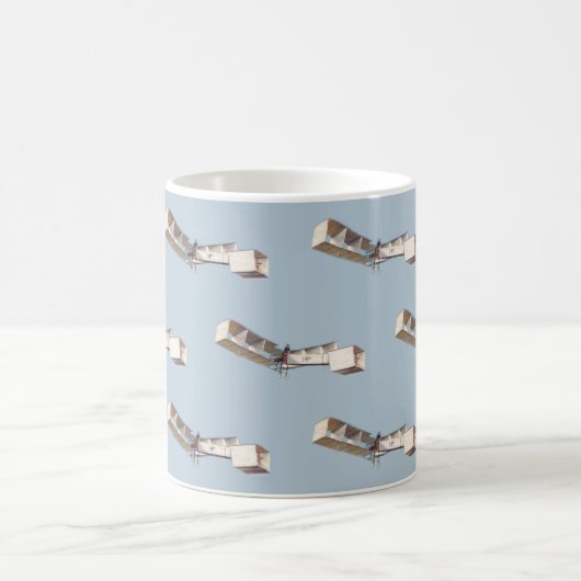 vliegtuig Santos-Dumont 14-Bis Koffiemok (Center)