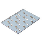 vliegtuig Santos-Dumont 14-Bis Notitieboek (Linkerzijde)