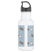 vliegtuig Santos-Dumont 14-Bis Waterfles (Achterkant)