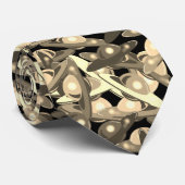 VLIEGTUIG SAUCER UFO BLACK 2 Jetpackcorps Stropdas (Opgerold)