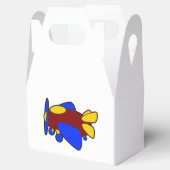 Vliegtuig Schattige Kleurrijke Cartoon Kinder Vlie Bedankdoosjes (Geopend)