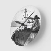 Vliegtuig schutter tijdens de strijd tegen de Marn Ronde Klok (Hoek)