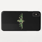 Vliegtuig silhouett van militaire jet-camouflage Case-Mate iPhone case (Achterkant (horizontaal))