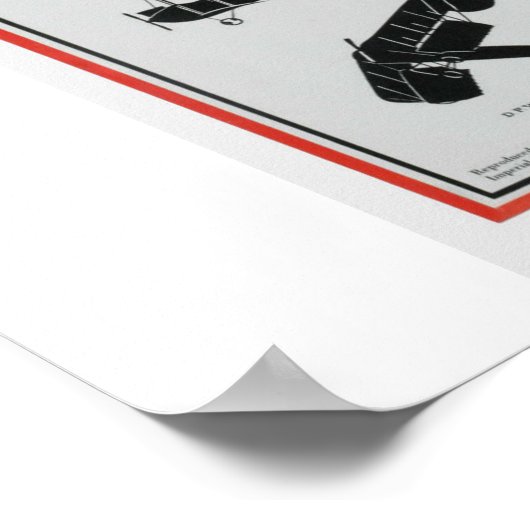 Vliegtuig Silhouette Recognition_Propaganda Poster (Hoek)