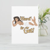 Vliegtuig Snose Art moeilijk te krijgen voor cadea Kaart (Staand voorkant)