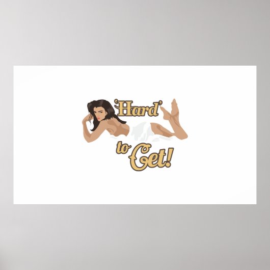 Vliegtuig Snose Art moeilijk te krijgen voor cadea Poster (Voorkant)