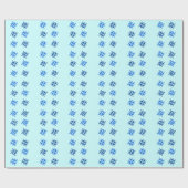 Vliegtuig Snowflake Wrapping Cadeaupapier (Vlak)