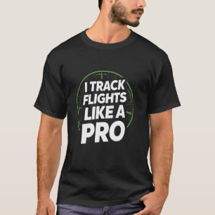 Vliegtuig Spotter Luchtvaart Enthousiast Vliegtuig T-shirt