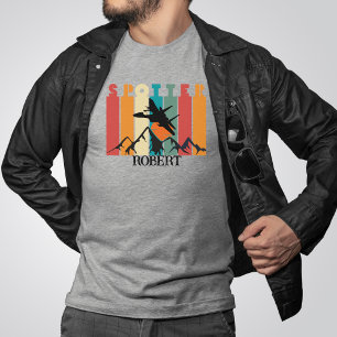 Vliegtuig Spotter,Retro,Vintage,militair straalvli T-shirt