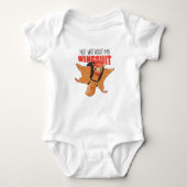 VLIEGTUIG SQUIRREL FUNNY ROMPER (Voorkant)