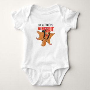 VLIEGTUIG SQUIRREL FUNNY ROMPER