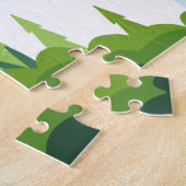 vliegtuig/straaljager legpuzzel (Zijkant)