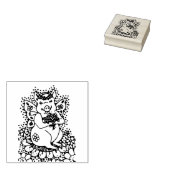 VLIEGTUIG, STROOMVLOEIEND RUBBERSTEMP RUBBERSTEMPEL (Gestempeld)