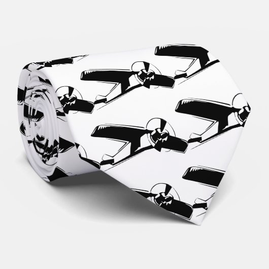 vliegtuig stropdas (Opgerold)