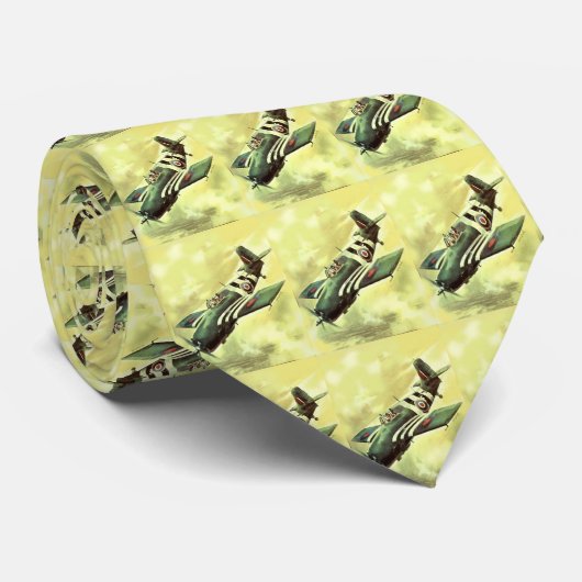 vliegtuig stropdas (Opgerold)