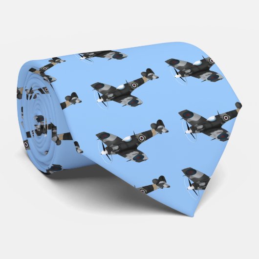 Vliegtuig Stropdas (Opgerold)