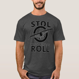 Vliegtuig struik STOL-vliegtuig T-shirt
