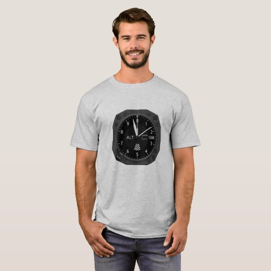 Vliegtuig T-shirt (Voorkant volledig)