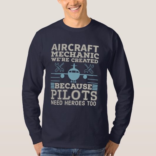 Vliegtuig T-shirt (Voorkant)