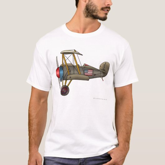 vliegtuig t-shirt (Voorkant)