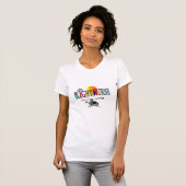 VLIEGTUIG T-Shirt, dames T-shirt (Voorkant volledig)