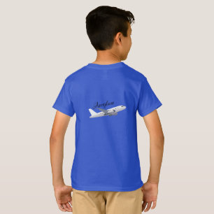 Vliegtuig T Shirt voor kinderen
