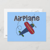 Vliegtuig T-shirts en cadeaus Briefkaart (Voorkant / Achterkant)