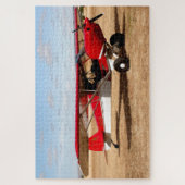 Vliegtuig Taildragger Legpuzzel (Verticaal)