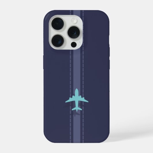 Vliegtuig thema  iPhone hoesje (Achterkant)