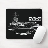 Vliegtuig Theodore Roosevelt Mousepad Muismat (Met muis)