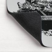 Vliegtuig Theodore Roosevelt Mousepad Muismat (Hoek)